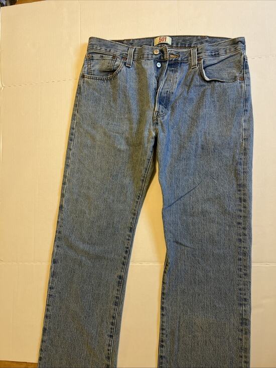 Levi's Other - VTG Levis 501 Jeans Mens 36x32 Blue Medium Wash Straight Leg Button Fly USA